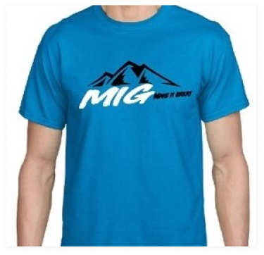 MIG T-Shirt (Blue)$30